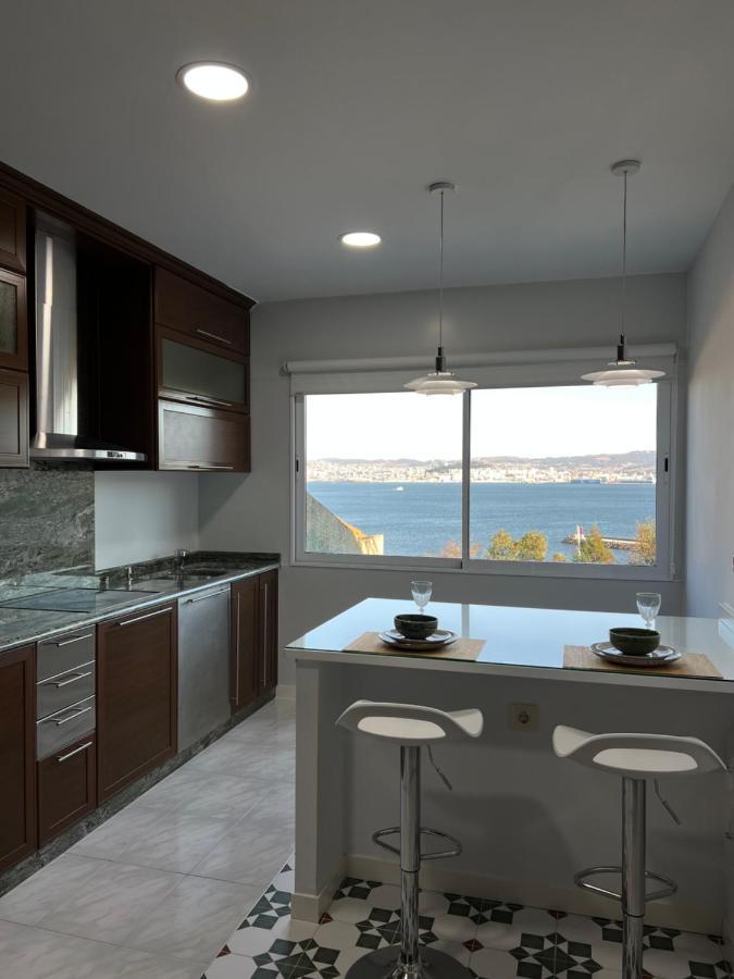 Apartamento En Cangas - Vistas Al Mar Exteriér fotografie